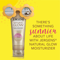 Jergens Natural Glow Daily Moisturizer for Body, Fair to Medium Skin Tones, 7.5 Ounce Tube