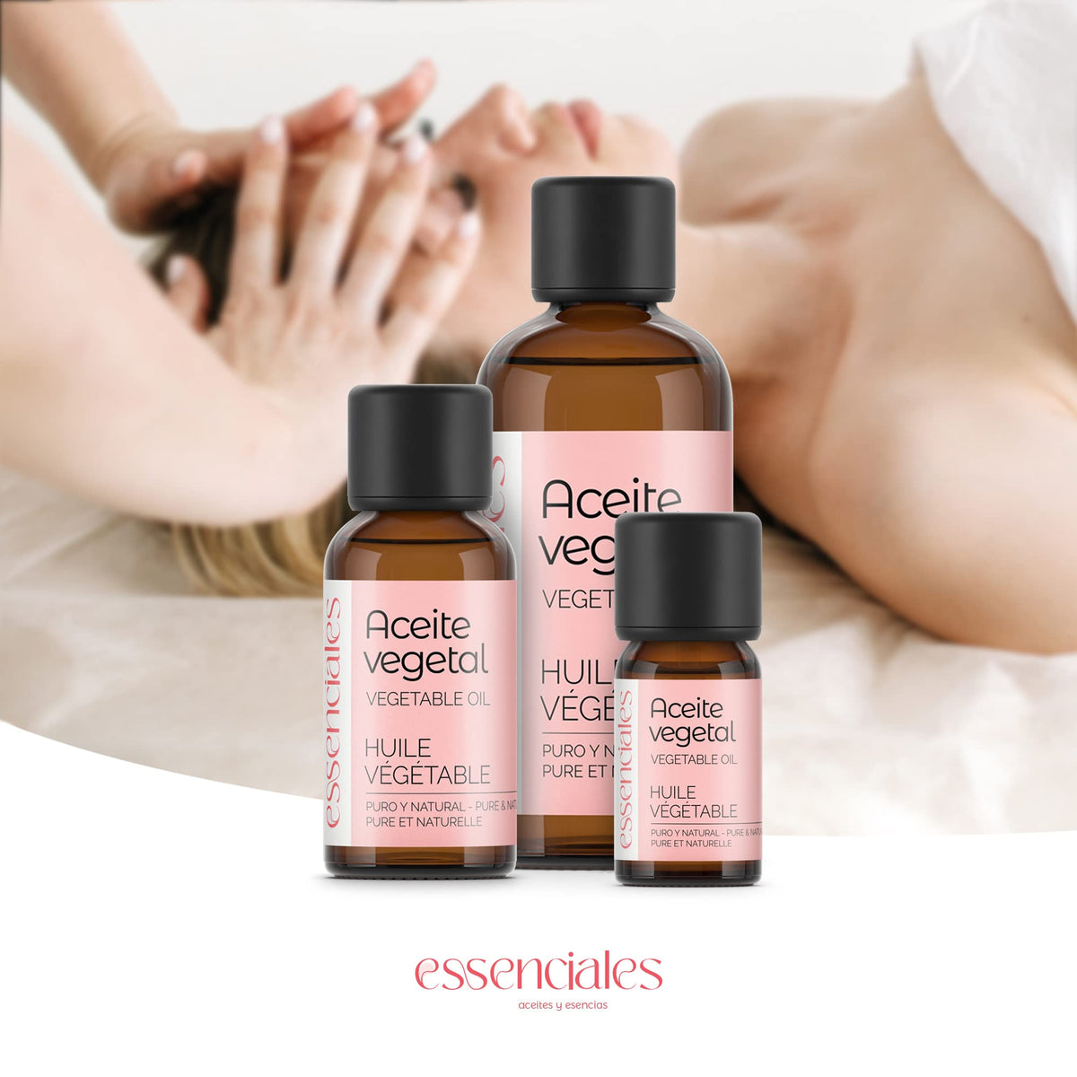 Essenciales - Castor Oil (Common Ricinus), 30 ml | 100% Pure and Natural - 1st Cold Pressure