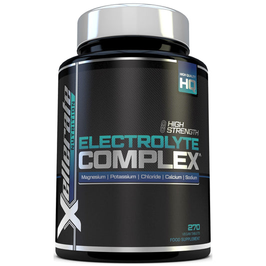 Electrolytes Complex - 270 Vegan Tablets - High Strength Electrolytes Tablets with Magnesium, Potassium, Sodium, Chloride & Calcium - Supports Muscle Function & Electrolyte Balance