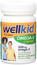 Vitabiotics Wellkid Omega-3 Chewable - 60 Capsules