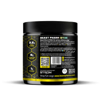 Beast Pharm Beast Big D Performance Formula with Creatine Monohydrate Powder and Patented Ingredients for Daily Strength, Stamina and Endurance by Eddie Hall, 30 Servings, Lemon Sherbet