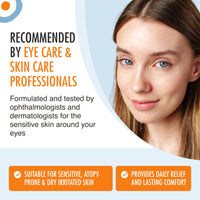 THEA PHARMA Blephaderm 5-in-1 Eyelid & Eye Contour Cream, for Sensitive Dry Skin, 40ml
