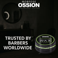 MORFOSE Morfose Ossion Hair Styling Wax 150ml- Shine Look, Edge Control for Men & Women, Developed by Barbers - Hair Wax, Hair Powder, Pomade & Clay for Styling (150 ml, Matte Hold)