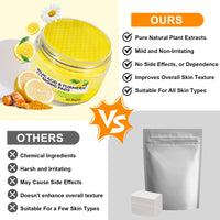 Generic Turmeric Kojic Acid Cleaning Pads, 60Pcs Turmeric Exfoliating Pads, Deep Clean Pores, Remove Excess Keratin, Helps Balance Skin Oil And Water, Unclog Pores, Improved Acne Scars and Dark Spots