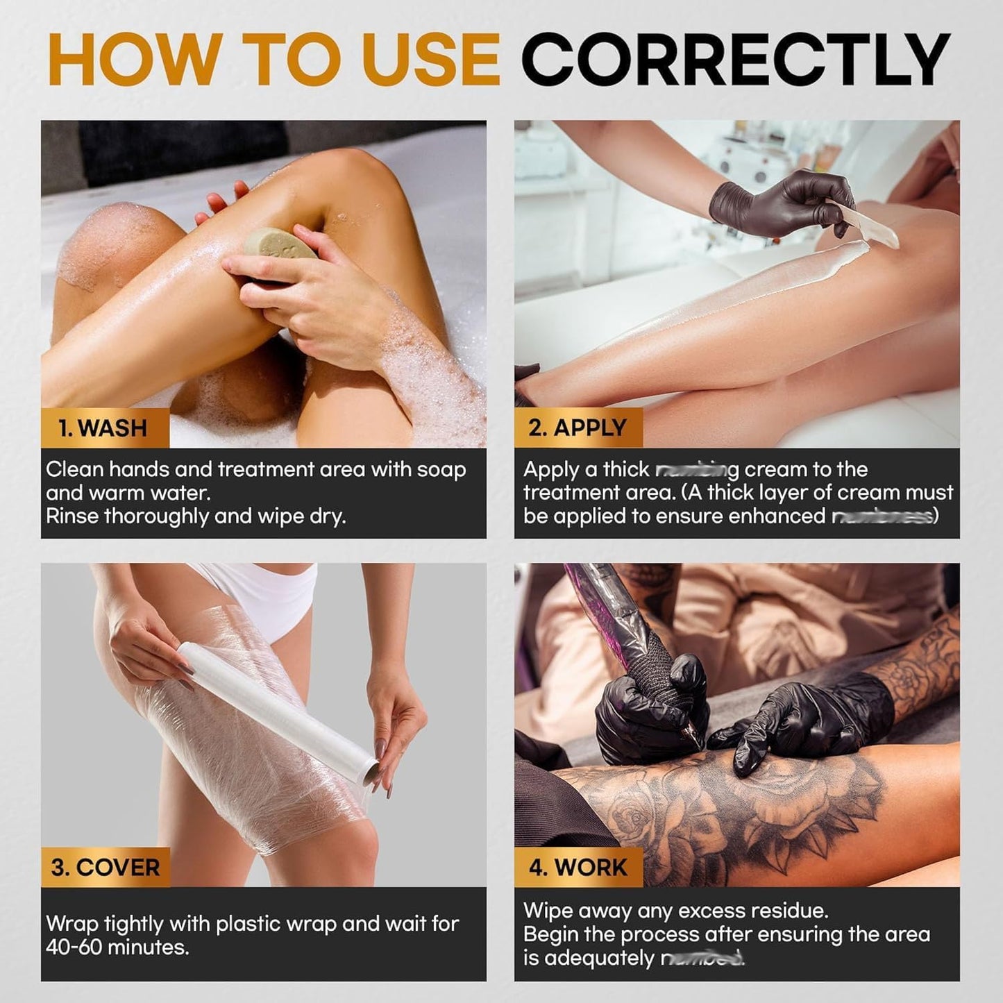 Generic Simple Tattoo Numibling Cream Gel Solution 15g/Pack