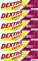 Dextro Energy Glucose Tablets Blackcurrant 47g x 6 Packs