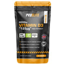 Vitamin D3 4000 iu 90 Vegan Tablets - 3 Months Supply | High Strength Vitamin D Supplement for Immune System, Bone & Muscle Support | Made in UK & Gluten Free by PROELITE