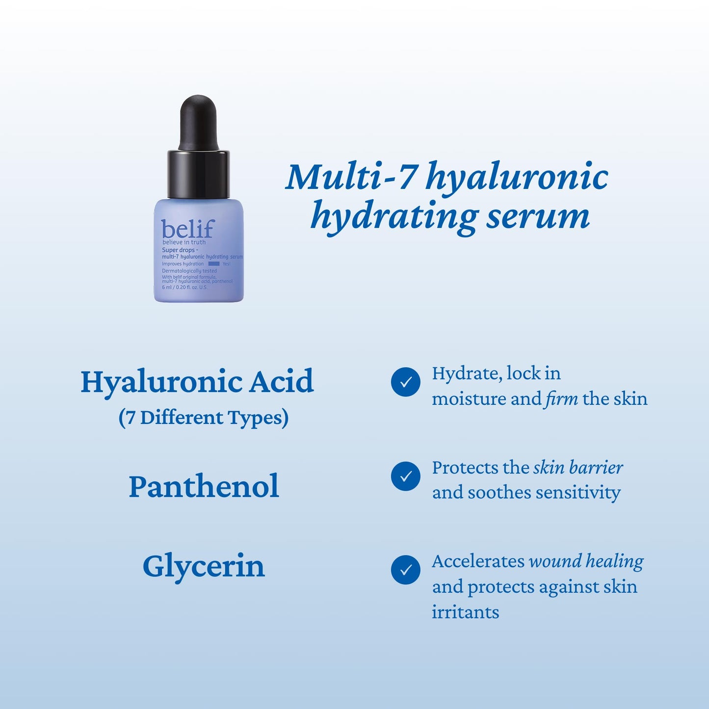 belif Super drops - discover glowing skin mini kit | Travel size, gift set, hyaluronic hydrating serum, peptide firming serum, vitamin C brightening serum, Korean skincare, Korean beauty (6ml x 3)