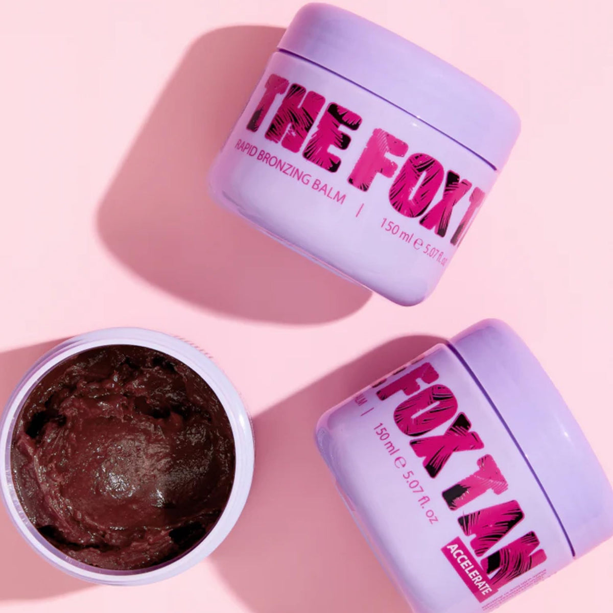 The Fox Tan Rapid Bronzing Balm, Tanning Accelerator For Darker & Faster Tans, Creates Flawless Tan Skin & A Deep Glow, Vegan & Cruelty-Free,150ml