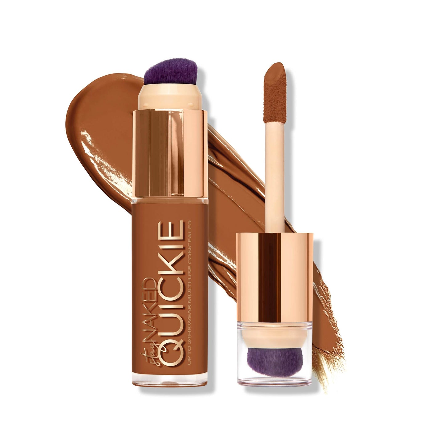 Urban Decay Stay Naked Quickie Multi-Use Concealer with Vitamin C, Up to 24 Hour Wear, Weightless Medium Buildable Coverage for Face and Under Eyes, Vegan Formula, 16.4ml