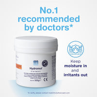 Hydromol Ointment, 125 g, For the Management of Dermatitis, Eczema, Psoriasis and other Dry Skin Conditions