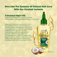 Vatika Naturals Vatika Afro Naturals Coconut Restorative Hair Oil - 100ml | Provides Strength & Nourishment | Boost Hair Health & Control Frizz