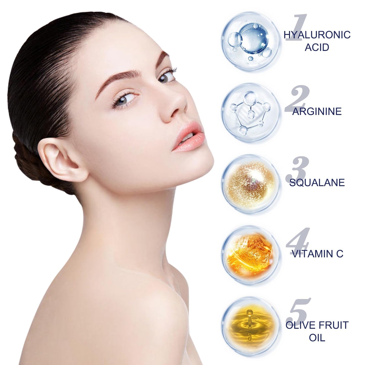 LINXINS Seagrill Serum Anti Wrinkle Essence, Instant Firm Eye Bag Cream, Eye Tightening Cream Instant for Eliminate Wrinkles, Eye bags, Puffiness, and Tightens the Skin Around the Eyes (60ml)