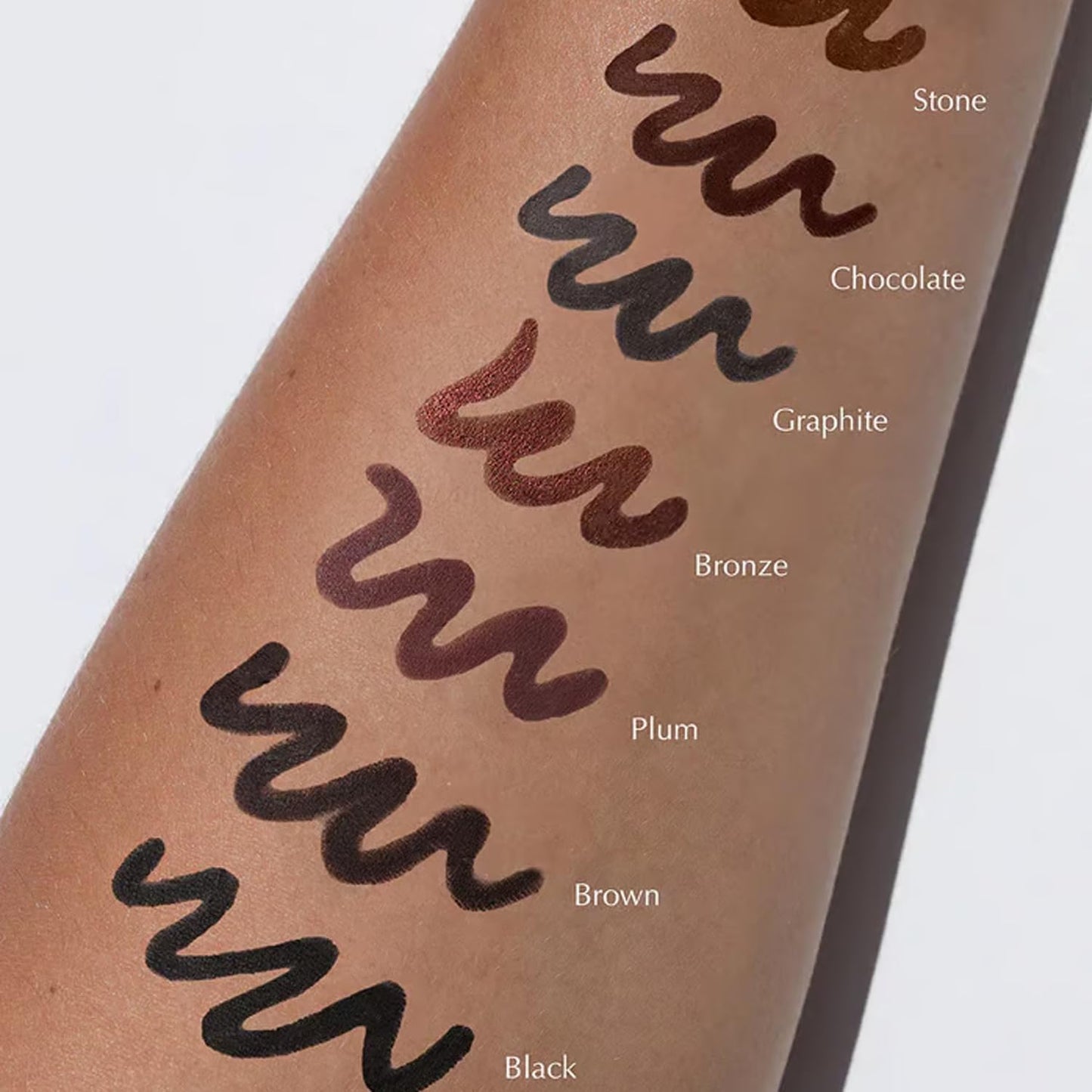 KoolShiro Persona Eyeliner Pencil Waterproof, 24 Hr Waterproof Eyeliner Duo Sharpenable Eye Pencil, No Smudging, Fading, Smooth And Easy To Color (Bronze)
