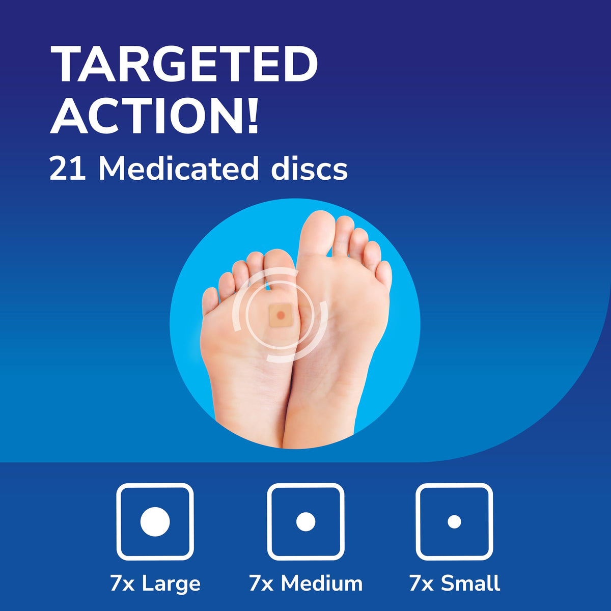 Dr. Scholl's Wart and Verruca Removal Plasters, Pack of 21, Fast and Effective Verruca Treatment and Wart Remover, Immediate Pain Relief, Washproof Plasters