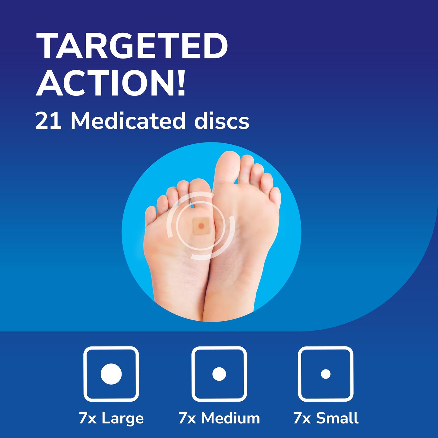 Dr. Scholl's Wart and Verruca Removal Plasters, Pack of 21, Fast and Effective Verruca Treatment and Wart Remover, Immediate Pain Relief, Washproof Plasters