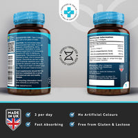 Highest Strength Omega 3 Fish Oil 2000mg - Providing 1000mg EPA & 400mg DHA per Serving - Sustainably Sourced & Contaminant Free - Made in The UK by Nutravita
