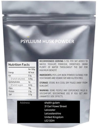 Psyllium Husk Ground Powder Natural Fibre Premium Quality by Masala Cottage® 25g-1.9kg (25, Grams)