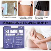 10pcs Body Tape for Skin Thigh Lift, Firming Thigh Lift Tape, Invisiblely Sticker,Leg Firming Lifters, Invisible Body Shaping, All-Day Sweatproof, for Men & Women