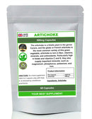 Your Best Supplement Artichoke Capsules Premium Quality,High Strength (Pure no additives) (60)