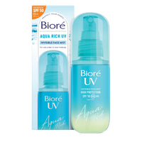 Bioré Aqua Rich UV Invisible Face Mist SPF 50
