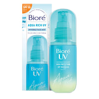 Bioré Biore Aqua Rich UV Invisible Face Mist SPF 50, 60ml