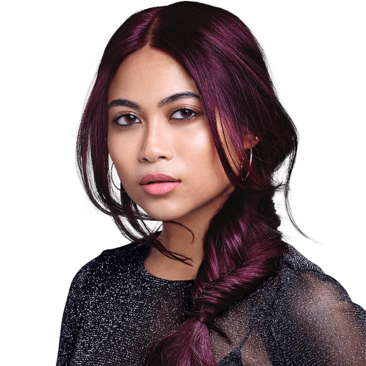 Schwarzkopf LIVE Intense Colour Cyber Purple Permanent Hair Dye 046, Long Lasting Purple Hair Dye with Built In Vibrancy Serum, Colour Hair Dye for up to 50% Grey Coverage