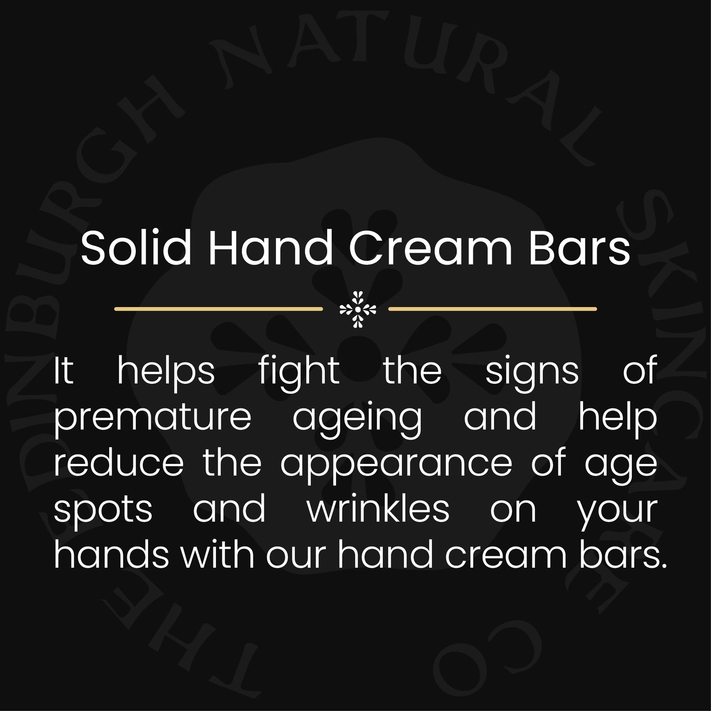 The Edinburgh Natural Skincare Company Ltd. Moisturising Solid Hand Cream Bars | For Dry & Sensitive Hands | Luxury No.1 Scent | Natural Hand Cream | No Sticky Residue | Luxury Gift | Cruelty Free | Edinburgh Skincare Company