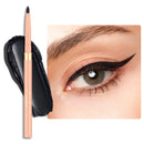 Oulac OULAC Matte Black Eye Liner Pencils Waterproof, Smudge-proof Retractable Eyeliner Lasts 24H +, Highly Pigmented and Smooth, Long-lasting Formula, Vegan (01) Noir