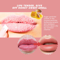 Lip Care Kit, MKNZOME Moisturizing Lip Mask & Lip Scrub Set,Exfoliating Lip Scrub Repair Lip Mask Lip Care Gift Women Girls Overnight Lip Treatment Repair for Dry Chapped Cracked Peel Lips, Lip Lines