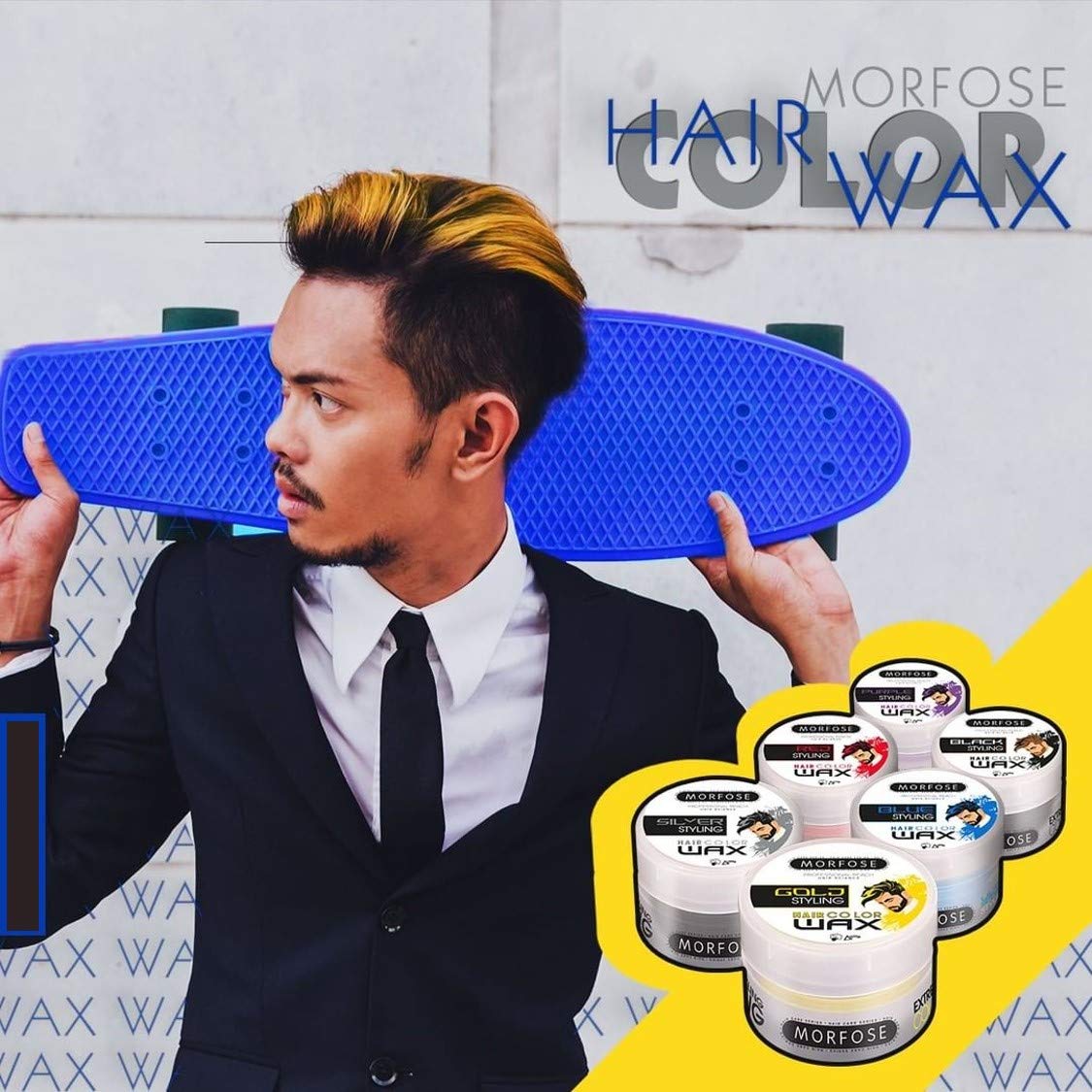 MORFOSE Morfose Black Hair Colour Wax 100ml