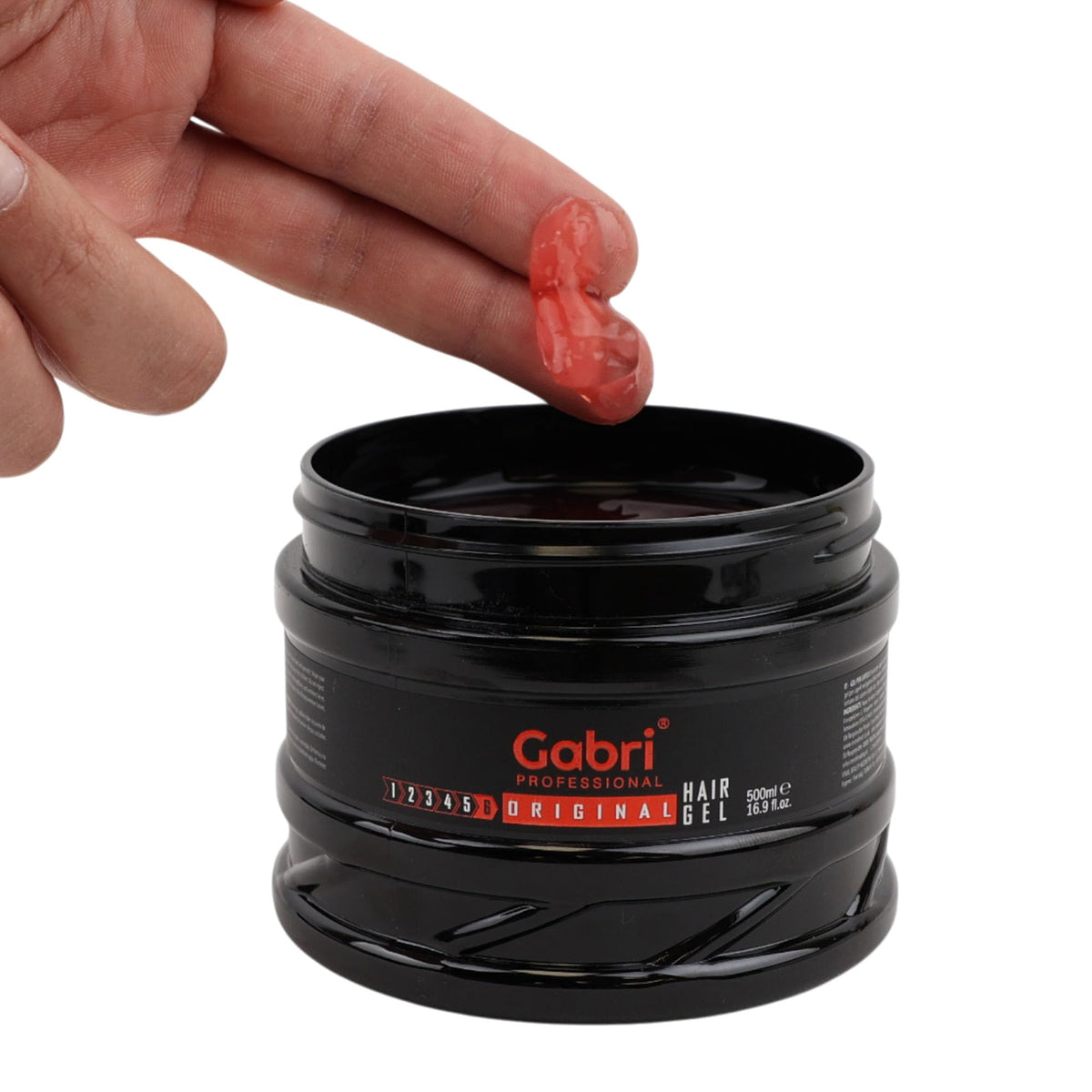 G Gabri Gabri Professional Hair Gel Original 500 ml, Ultra Strong Hold Hair Styling Gels, High Gloss, Anti-Frizz Effect, Edge Control, For All Hair Types