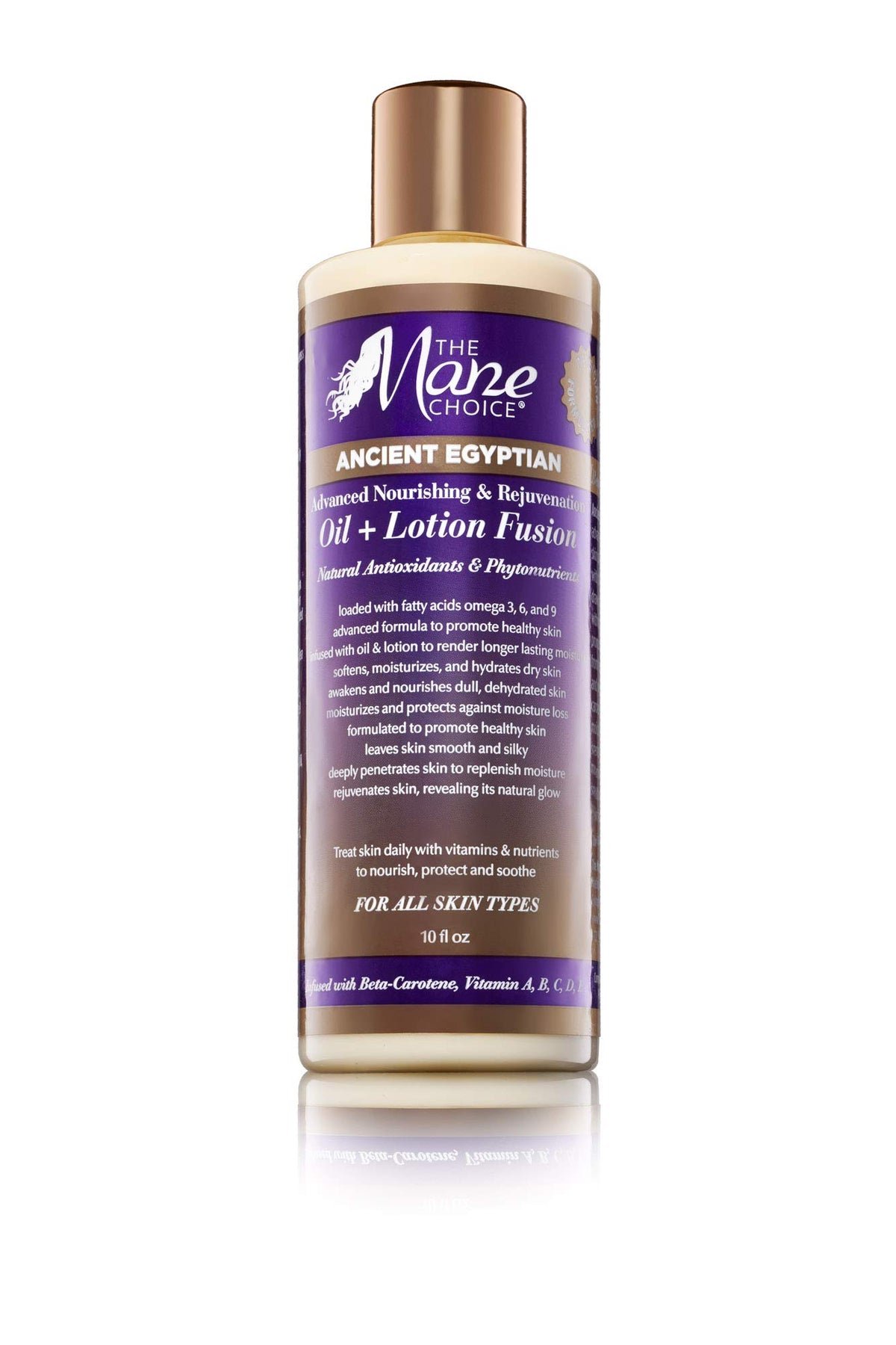 The Mane Choice MANE CHOICE ANCIENT EGYPTIAN OIL+LOTION FUSION SKIN MOISTURIZER 10OZ