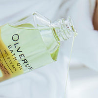 Olverum Bath Oil – Luxury Muscle Soothing Bath Oil – Highly Concentrated Blend of Pure Essential Oils – Best Relaxing Bath Oil Women and Men – Natural Vegan Green Wellness (125ML)