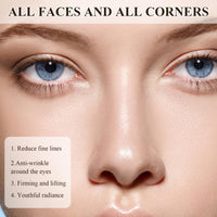 Guegine Anti-Wrinkle Firming Serum Firm and Plump Face Serum Hydrates and Locks in Moisture, Softens the Skin, Suitable for Dry and Loose Skin, and Reduces Fine Lines (30ml*2)