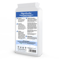MIGRASOOTHE MigraSoothe L-Tryptophan Complex Booster Series VIII – Anti-Stress Formula for Migraine Calm and Relaxation – 120 Vegan Capsules (120)