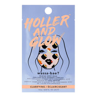 Holler & Glow Holler and Glow Wassa-Bae? Printed Face Mask