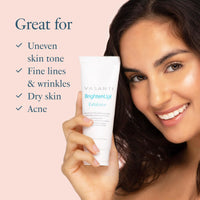 VASANTI Vasanti Brighten Up! Enzymatic Face Rejuvenator – Brightens, Exfoliates & Cleanses for Soft, Smooth & Radiant Skin – Enriched with Papaya, Professional Microcrystals & Aloe (0.7 oz)