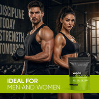 Gains Nutrition GN Vegan Hydro Pro Hydrolysed Protein Powder | 500g Unflavoured Pea - Hydrolysed Plant Based Protein-Powder | 25g per Serving | Pea-Protein Isolate | Non-GMO & Unsweetened
