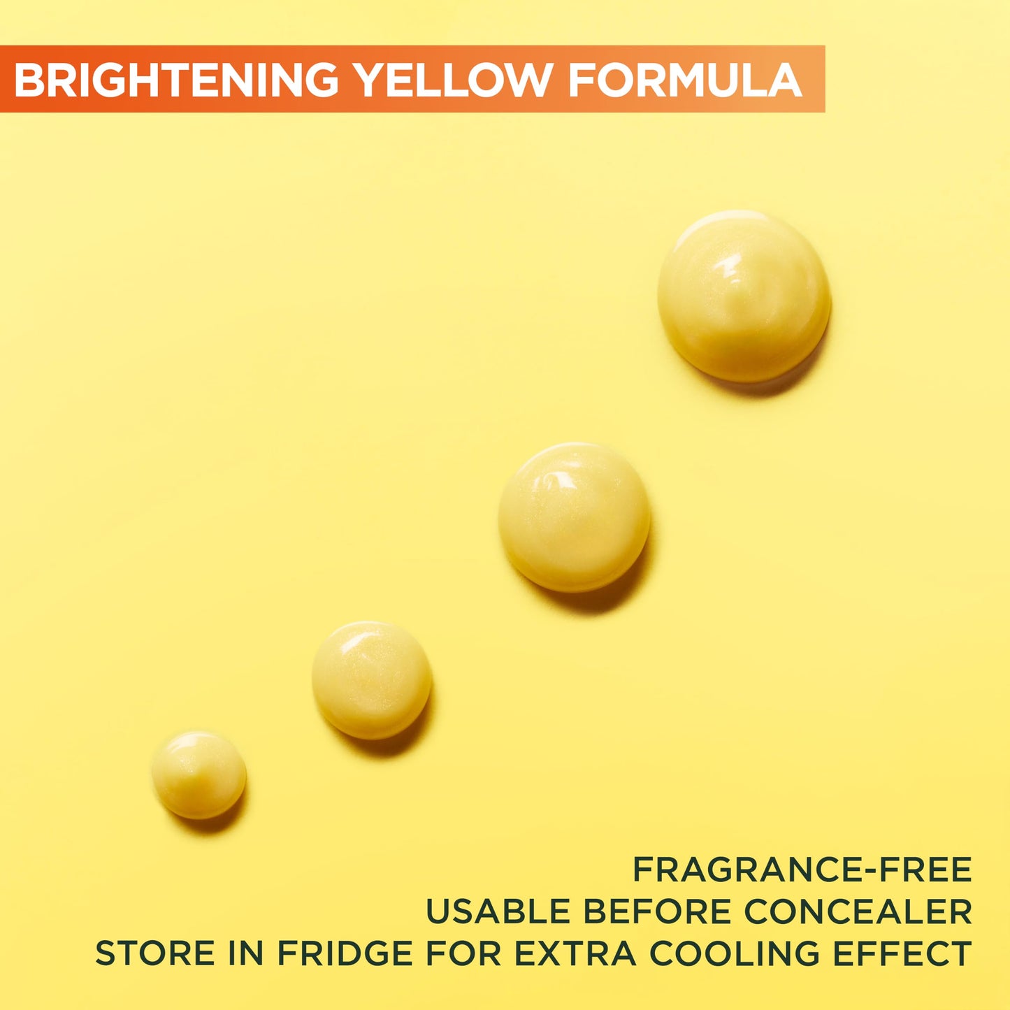 Garnier Vitamin C* Brightening Eye Cream for Dark Circles & Under Eye, 15ml