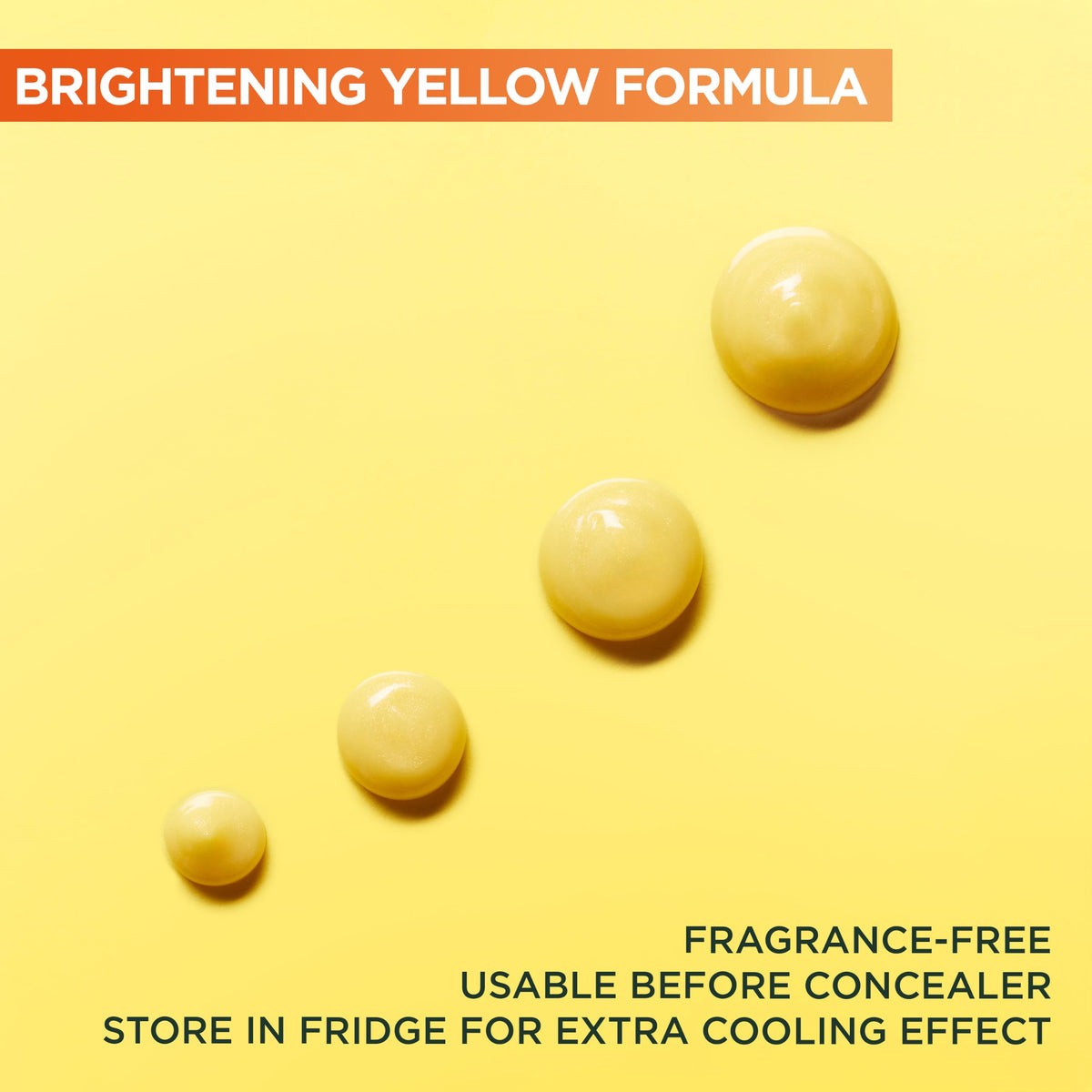 Garnier Vitamin C* Brightening Eye Cream for Dark Circles & Under Eye, 15ml
