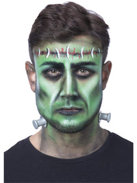Smiffys Universal Monsters Make-Up Bumper Kit, Adults Aqua Pots, Transfers, Blood, Crayon & Shimmer Powder, Official Universal Monsters License Kit Perfect for Themed Halloween Looks