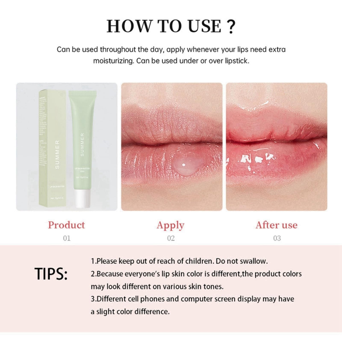 Xinyig 2PCS Summer Moisturizing Natural Lip Balm,Friday Conditioning Lip Mask and Lip Balm,Summer Lip Butter Balm,Friday Lip Butter Balm,Plumping Lip Gloss,Tinted Lip Balm,Lip Moisturiser,Plumping Lip Balm