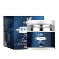 Premium Retinol Cream - 2.5% Active Retinol - Anti-Aging - Wrinkle Repair & Hydration - Youthful Radiance Booster with Collagen, Hyaluronic Acid, Vitamin E, Jojoba Oil, Shea Butter by Penridge, 50mg