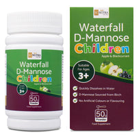 sc nutra Waterfall D-Mannose Children - Apple & Blackcurrant - Infant D-Mannose - Suitable for Girls & Boys aged 3+ SC Nutra (Sweet Cures)