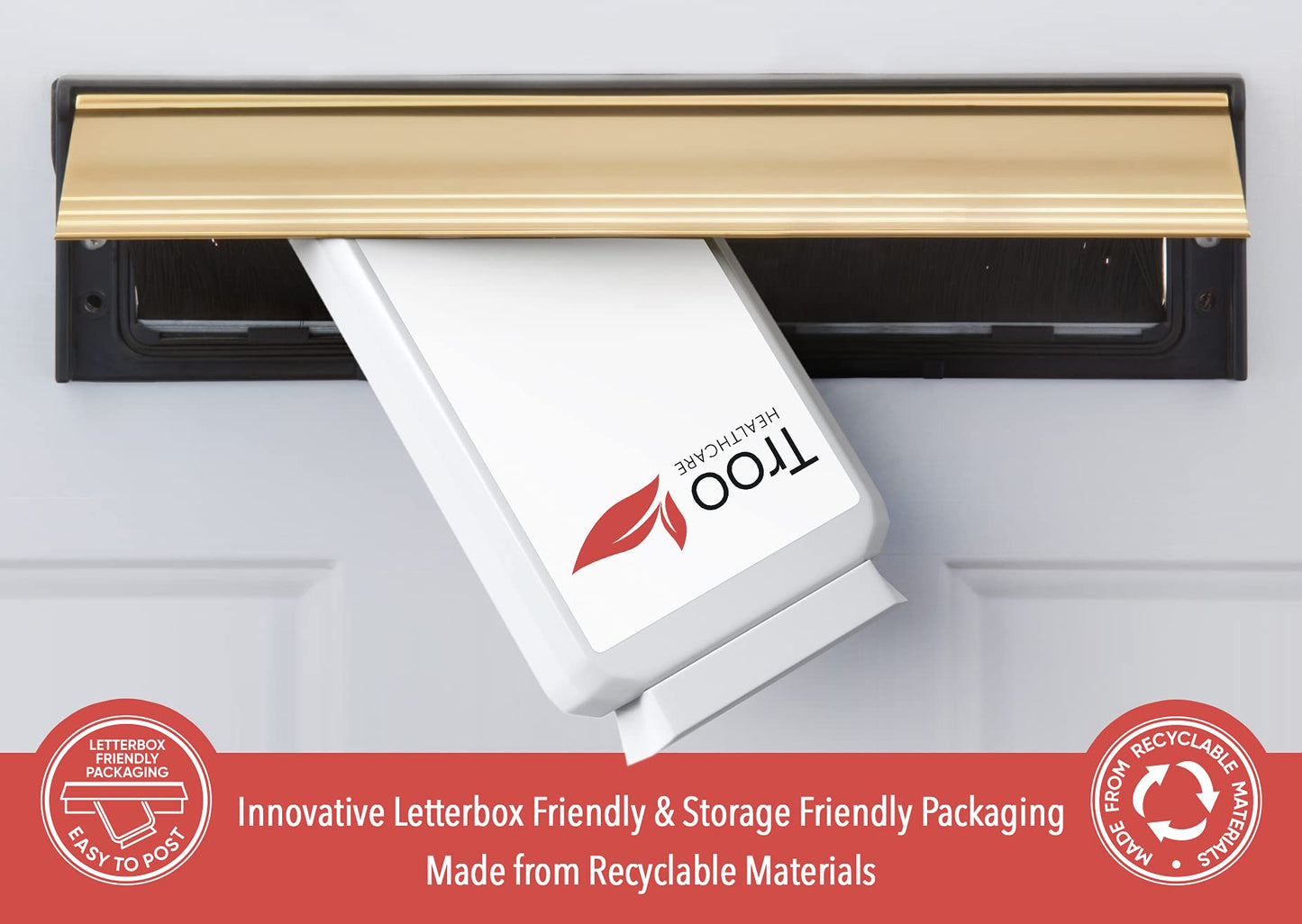 Troo Health Care Turmeric Supplement (500 mg) - 60 Capsules with Black Pepper Extract Piperine | Provides 95% Standardisation of Curcumin | UK Manufactured