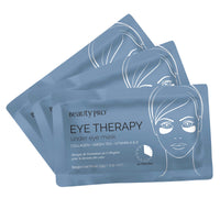 BEAUTYPRO EYE THERAPY Collagen Under Eye Masks with Green Tea Extract | 3 Applications | for Puffy Eyes | Under Eye Pads for Fine Lines & Wrinkles | Ideal Pamper Gifts | Face Care