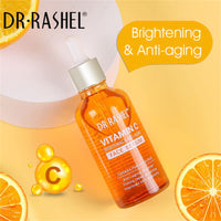 DR RASHEL Vitamin C Face Serum, Brightening & Anti-aging Facial Serum, Vitamin C Serum for Face with Hyaluronic Acid, Organic Vitamin C Serum for Face Dark Spots, Even Skin Tone, Lines & Wrinkles (1)