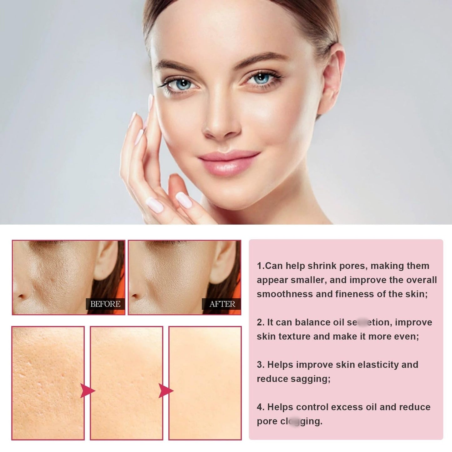 Oumun Vitamin C Boosting Serum,Vitamin C Serum for Face with Hyaluronic Acid,Anti Aging & Wrinkle Facial Serum for Women & Men,Dark Spot Correcting Glow Serum,Face Serum for Women,Fa-ce Firming Ser-um