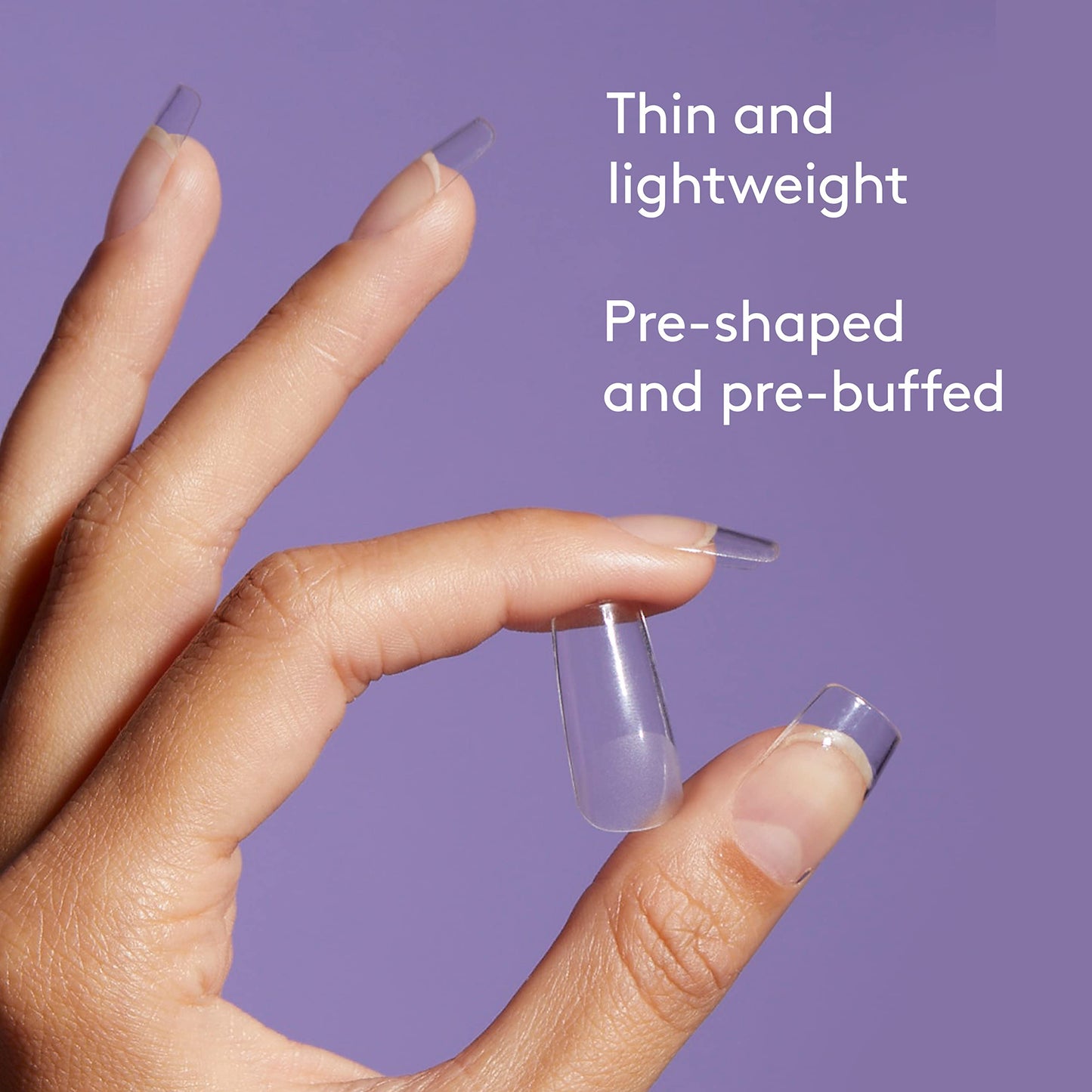 Mylee Fix N Flash Soft Gel Tips - Short Almond - 552PCS, Full Cover Soft Gel Nail Tips, Nail Art Gel Nail Extensions, Flexible & Resistant, 12 Different Sizes, Fit All Nails